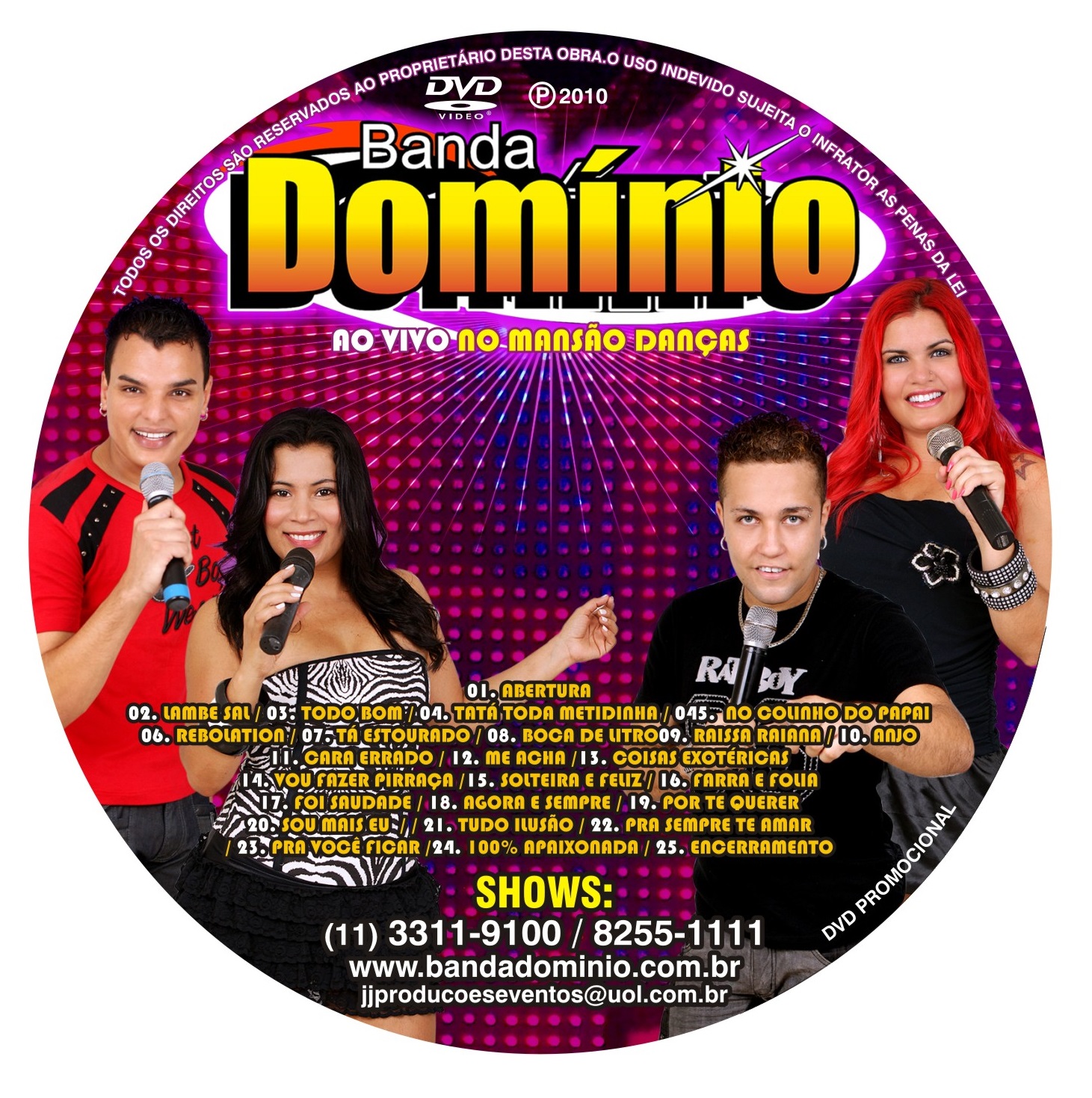DVD Banda Domínio
